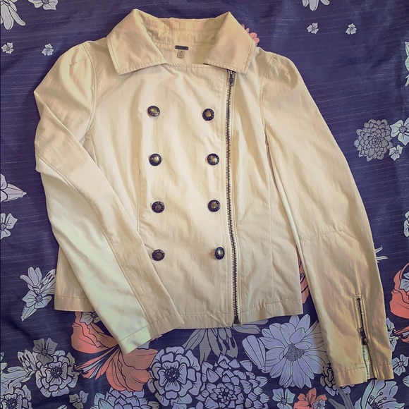 Free People Jackets & Blazers - Free People Moto Trench Jacket